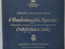 DG 138 976/78 ED 1 BACH 6 BRANDENBURGISCHE KONZERTE KARAJAN 1965GERMANY 3LPS BOX