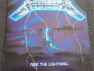 METALLICA - RIDE THE LIGHTNING LP 1984 ELEKTRA 9 60396-1 SPECIALITY PRESSING