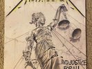 Metallica ...And Justice For All Record Vinyl Elektra 96 08121 Canada Pressing