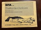 MURDER JUNKIES  / SFA flyer  --   Pyramid club 1990 SUPER RARE GG Allin
