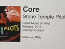 Stone Temple Pilots - Core (2013) 2LP Black vinyl Limited, Music on Vinyl, 180g
