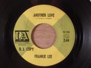 Frankie Lee  Another Love/I Love The Go Go Girls  Promo Mod, Beat