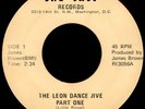 LEON GIBSON The Leon Dance Jive 45 One Shot Rare 1970s DC Funk Breaks