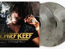 CHIEF KEEF 'FINALLY RICH' VINYL ME PLEASE SILVER/BLACK VINYL 2xLP NEW
