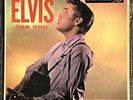 ELVIS PRESLEY 1965 UK EP ELVIS FOR YOU VOL 1 RCX-7142 Vinyl near Mint P/S Ex