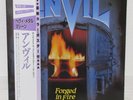 ANVIL / FORGED IN FIRE JAPAN ISSUE LP W/ OBI, INSERT, POSTER