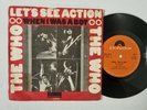 The Who Let's See Action Rare Israeli 7