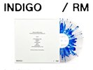RM: Indigo Clear w/Blue Splatter Vinyl LP + Photocard & Book, Lyric Foldout. BTS