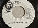 Cynthia & The Imaginations- Hey Boy- Blue Rock WLP - Northern Soul Original 45