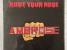AMBROSE LP Bust Your Nose ARC 3661 rare 70s hard rock SEALED