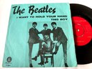 Very rare The Beatles single 45 I Want to Hold Your Hand Parlophone 1963 Sweden