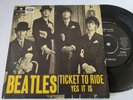 Very rare The Beatles single 45 Ticket to Ride Parlophone 1964 Sweden Mint-