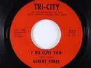 Crossover Soul 45 - Albert Jones - I Do Love You - Tri-City - VG++