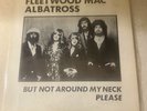 Fleetwood Mac – Albatross But Not Around My Neck 1979 Live Album VG+/EX Vinyl LP