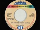 Northern Soul 45 - Larry Santos - You Got Me Where You Want Me - Evolution VG++