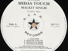 Malkit Singh (Golden Star) -Midas Touch-LP Vinyl Record Bhangra Punjabi Ravi Bal