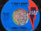 Hear Linda Lyndell 45 I Don't Know / What A Man VOLT R&B soul funk