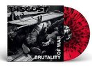DISGUST - BRUTALITY OF WAR RED & BLACK SPLATTER VINYL LP (NEW)