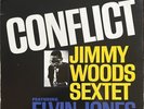 JIMMY WOODS SEXTET Conflict ELVIN JONES CONTEMPORARY LP 1985 UK PRESSING