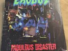 Exodus Fabulous Disaster 1st Press Vinyl LP Combat 1989 Speed Metal  Tested VG+