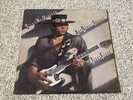 STEVIE RAY VAUGHAN & Double Trouble Texas Flood EPIC LP Vinyl Record VG+