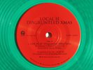 LOCAL H Disgruntled Xmas/SYBIL VANE White Christmas 45 1984 promo NM Green Vinyl