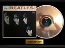 MEET THE BEATLES GOLD RECORD LP 1964 NOT AN RIAA AWARD VINYL LP ALBUM