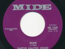 Psych Rock 45 - PAPPYS HAUTED HOUSE - Dude / One More Time -MIDE- Soul  Haunted