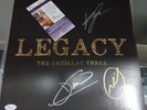 The Cadillac Three Legacy Vinyl Autographed JSA Certified Signed Country LP 12