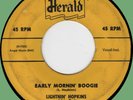 LIGHTNIN' HOPKINS Early Mornin' Boogie / Nothin' But the Blues 45rpm Herald 1954