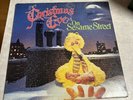 Christmas Eve on Sesame Street LP 1980 Pressing Gatefold Big Bird