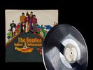 RARE * The Beatles - Yellow Submarine RED LINES *UK 1st PRESS *EX VINYL