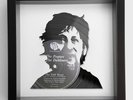 Shane MacGowan from The Pogues - Irish Rover Framed Vinyl Record Art 1987