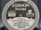 Billy Wynne Somebody's Crazy About You / Charleston Baby O'Mine Edison Disc E+