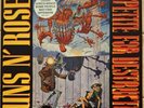 GUNS N' ROSES Appetite For Destruction Geffen WX 125 Withdrawn Sleeve & Sticker