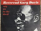 Rev. Gary Davis - Say No To The Devil - 1962 Bluesville BVLP-1049 LP Vinyl
