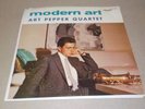 ART PEPPER Modern Art Rare Score Jazz Vinyl 33 RPM Album LP Record VG+ LP693