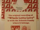 Rare PROMO INSERT Led Zeppelin / King Curtis 