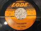 FRED CARTER Freeloaders / I'm In Love 1958 PROMO 7” 45 Lode 2001 ROCKABILLY