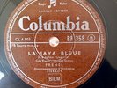FRÉHEL La Java Bleue & Où sont tous mes Amants 78 tours RPM Columbia BF 358