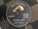 ELVIS PRESLEY RCA Victor 78 RPM RECORD HOUND DOG 20-6604 original Label S#1 VG+