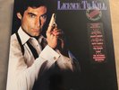 James Bond Licence to Kill Soundtrack LP Promo Stamp 1989 First Pressing W/Hype