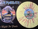 IRON MAIDEN MULTICOLOURED 10” VINYL RECORD - RARE