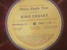 16” Transcription – Philco Radio Time: BING CROSBY, Program 24 (2 red, 33r, 1947