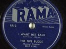 Doo Wop 78 FIVE BUDDS I Want Her Back RAMA RR-2 HEAR 1756