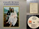 CARPENTERS rare LP: 1970 Close To You [orig. 1090 white label PROMO press] NM/EX