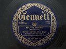 Vintage GENNETT Record 78 rpm 5546 KEEP ON DANCING / WORDS