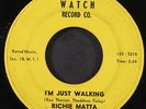 RICHIE MATTA: i'm just walking / since you've been gone WATCH 7