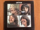 THE BEATLES 1970 USA LET IT BE - RED APPLE SLEEVE & LABEL