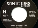 DOC PEABODY - HERE WITHOUT YOU - NORTHERN SOUL